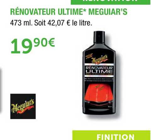rénovateur ultime meguiar's