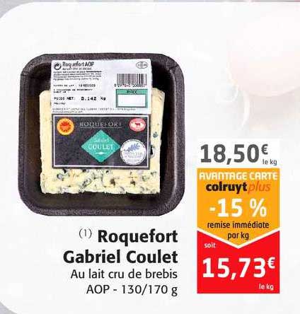 roquefort gabriel coulet