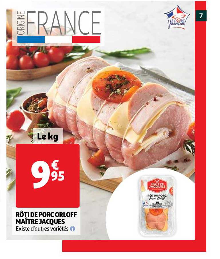 rôti de porc orloff maître jacques