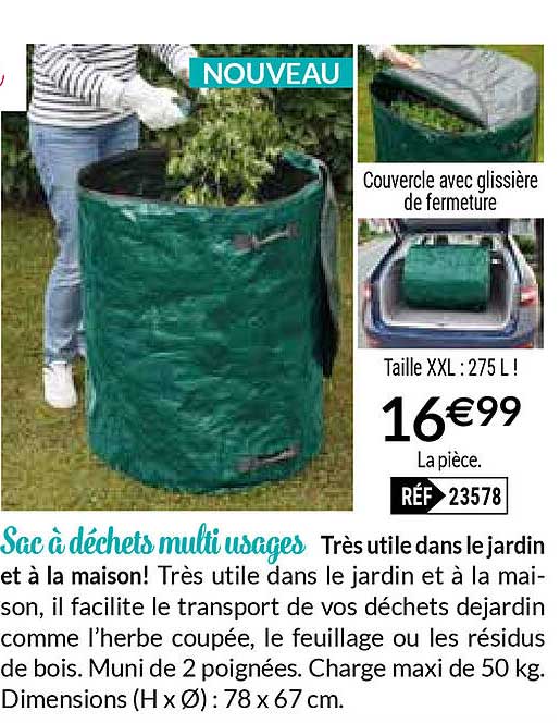 Sac à Déchets Multi Usages