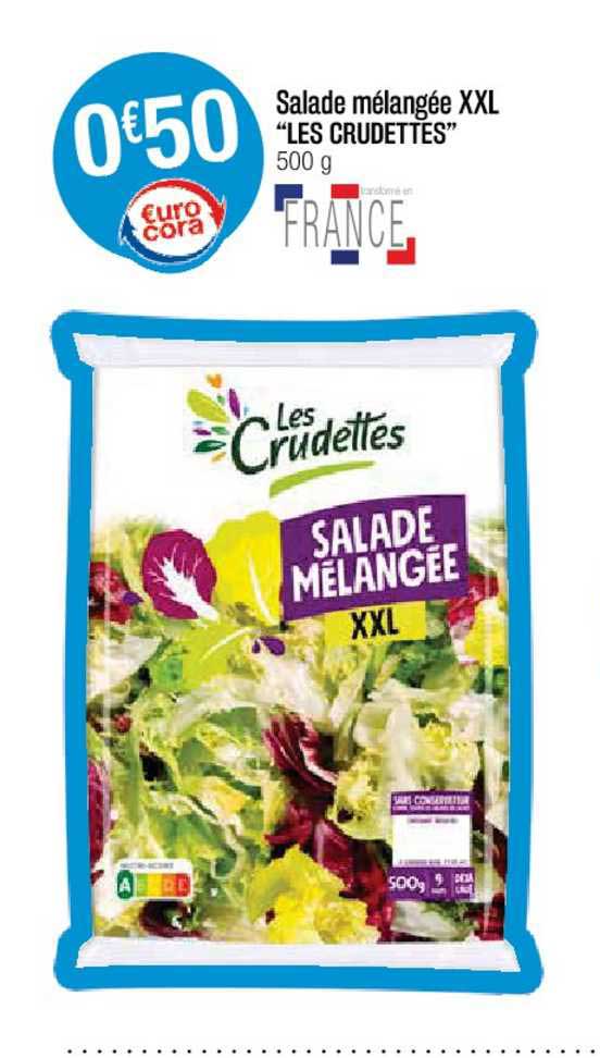 Salade Mélangée Xxl "les Crudettes"