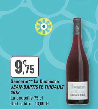 sancerre la duchesne jean-baptiste thibault 2019