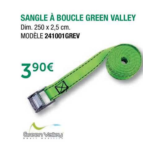 Sangle à Boucle Green Valley