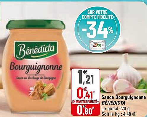 sauce bourguignonne bénédicta