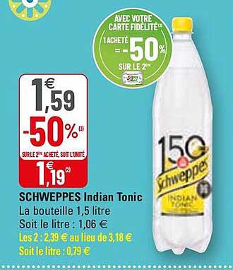 schweppes indian tonic
