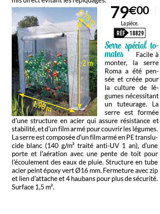 Serre Spécial Tomates