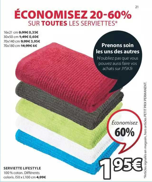 serviette lifestyle
