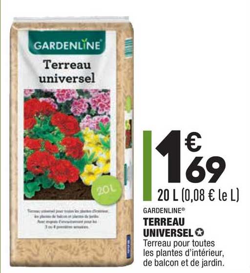 Terreau Universel Gardenline