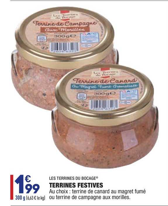 terrines festives les terrines du bocage