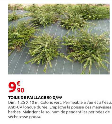 toile de paillage 90 g-m2