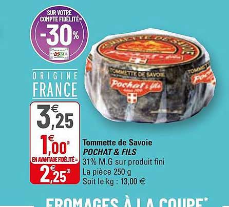 Tommette De Savoie Pochat & Fils