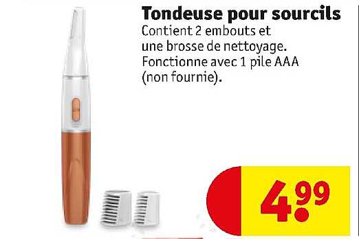 Tondeuse Pour Sourcils