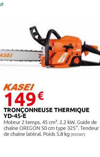 tronçonneuse thermique yd-45-e