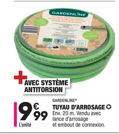 Tuyau D'arrosage Gardenline