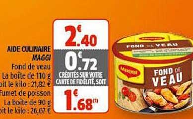 aide culinaire maggi