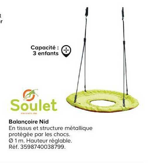 balançoire nid soulet