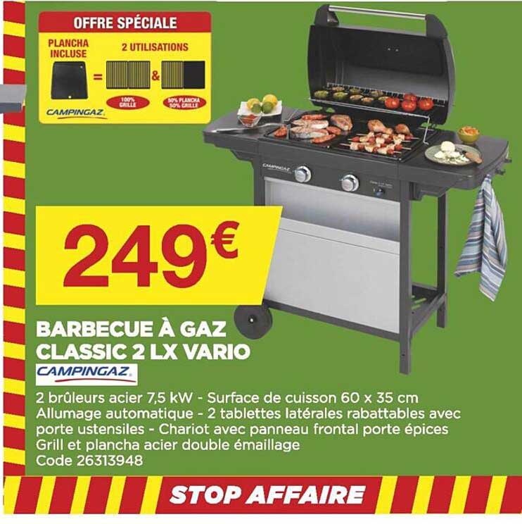 Barbecue à Gaz Classic 2 Lx Vario Campingaz