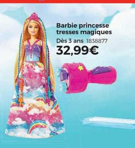 barbie princesse tresses magiques