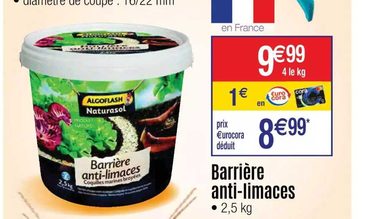 barrière anti-limaces algoflash