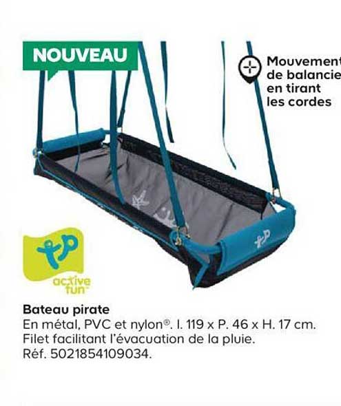 bateau pirate active fun