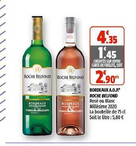 bordeaux a.o.p. roche belfond