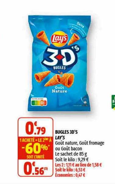 Bugles 3d's Lay's