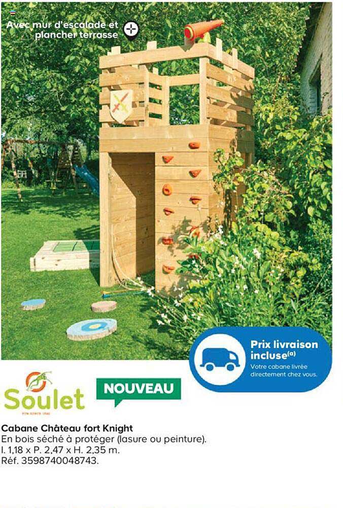 cabane château fort knight soulet