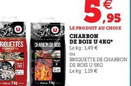 charbon de bois u 4kg