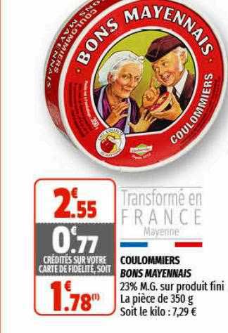 coulommiers bons mayennais