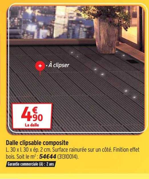 Dalle Clipsable Composite