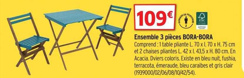 ensemble 3 pièces bora-bora