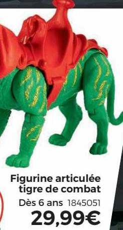 Figurine Articulée Tigre De Combat