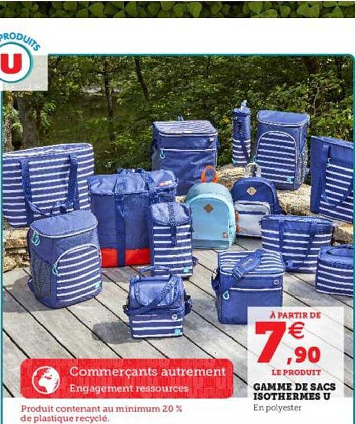 gamme de sacs isothermes u
