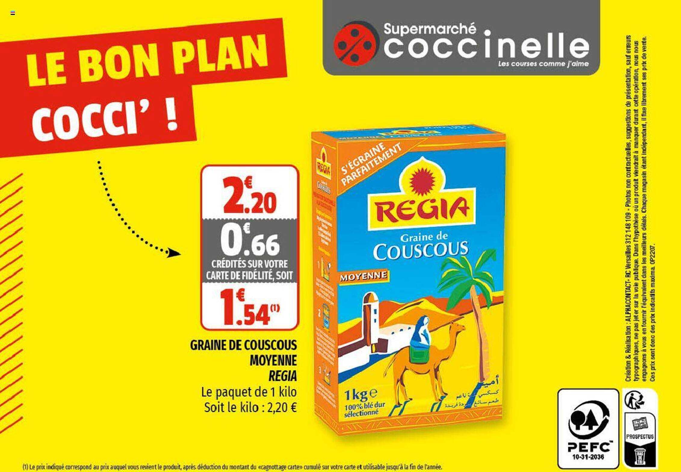 Graines De Couscous Moyenne Regia