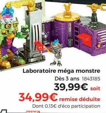 laboratoire méga monstre