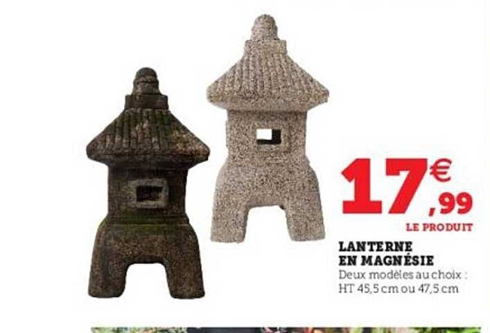 lanterne en magnésie