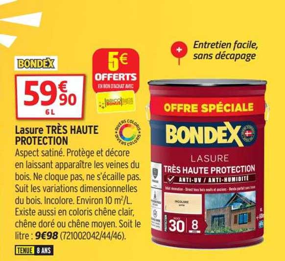lasure très haute protection bodex