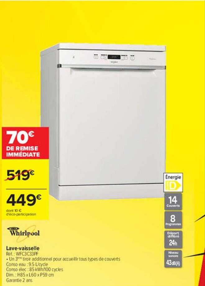 lave-vaisselle whirlpool