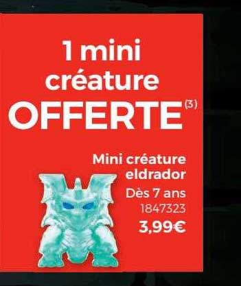 mini créature eldrador