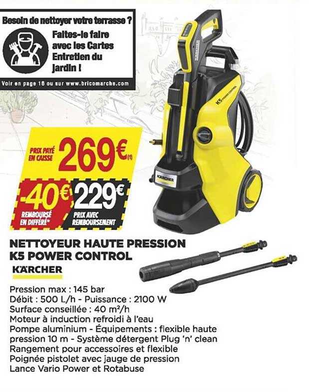 nettoyeur haute pression k5 power control kärcher
