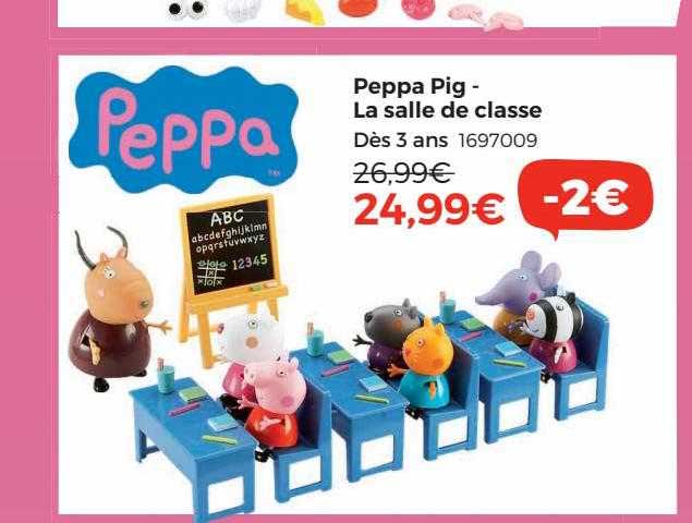 peppa pig - la salle de classe