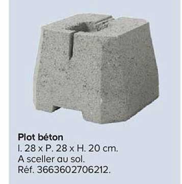 plot béton