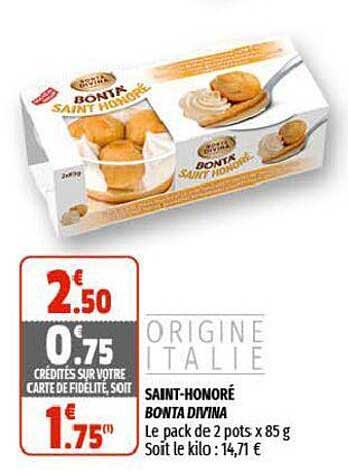 saint-honoré bonta divina