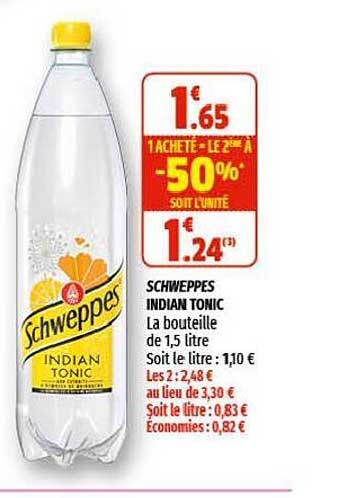 schweppes indian tonic