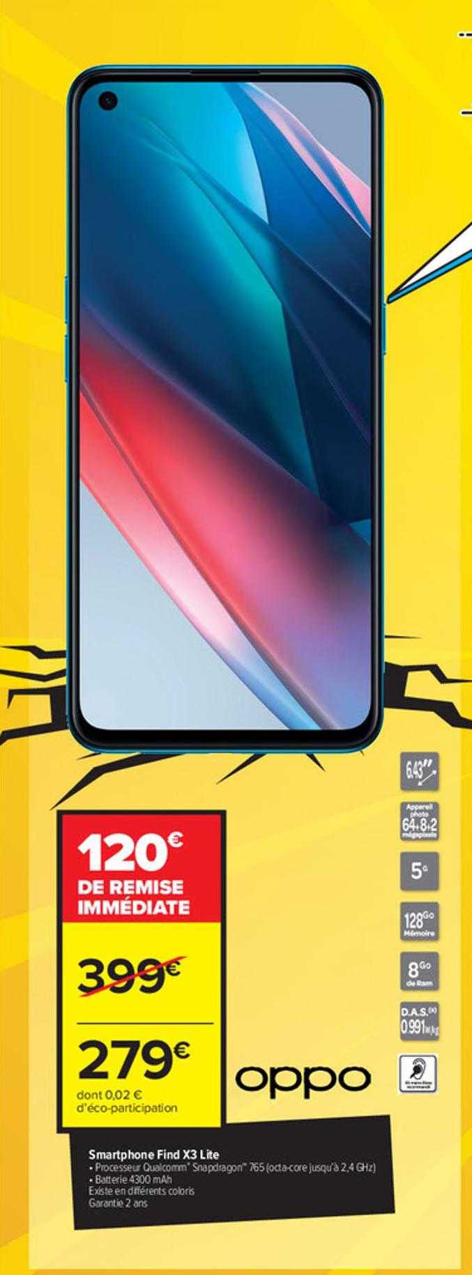 smartphone find x3 lite oppo