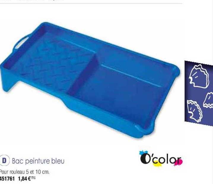 Bac Peinture Bleu O'color