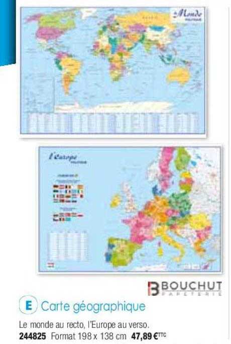 Carte Géographique Bouchut