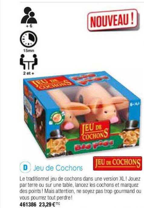 jeu de cochons