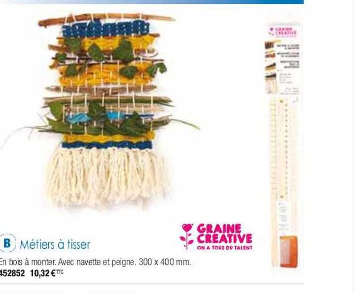 métiers à tisser graine créative