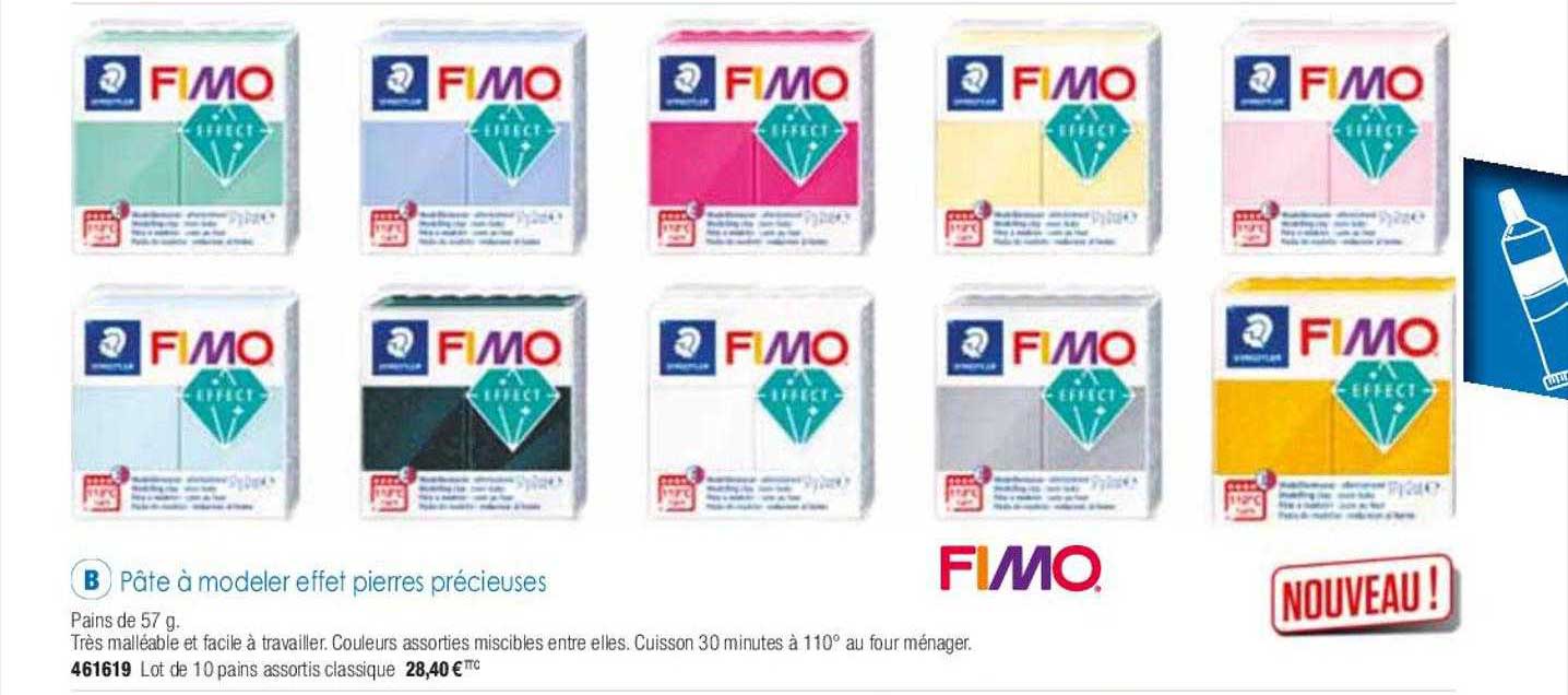pâte à modeler effet pierres précieuses fimo